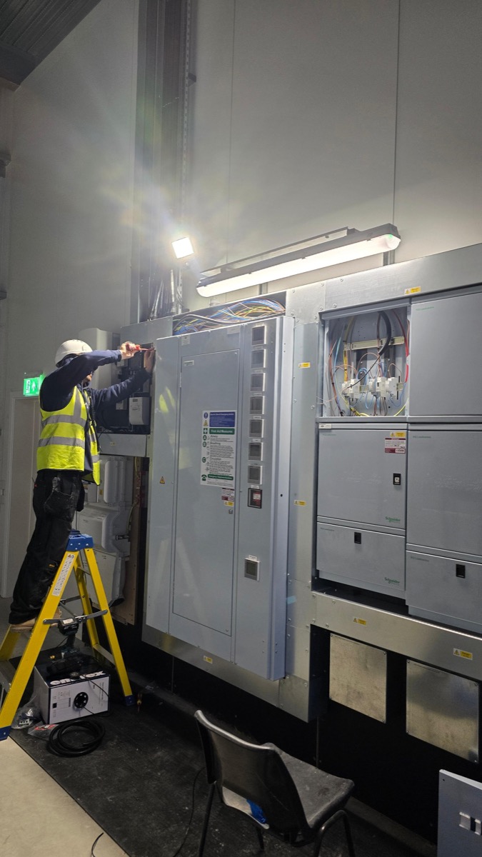 Commercial electrical services by Oaks Electrical