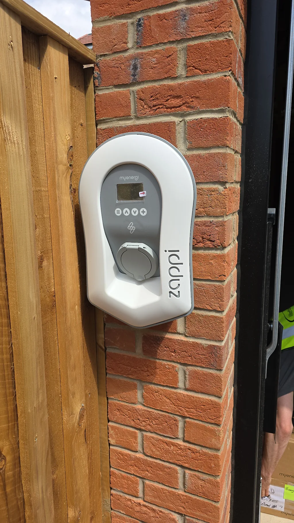 EV charger installation by Oaks Electrical