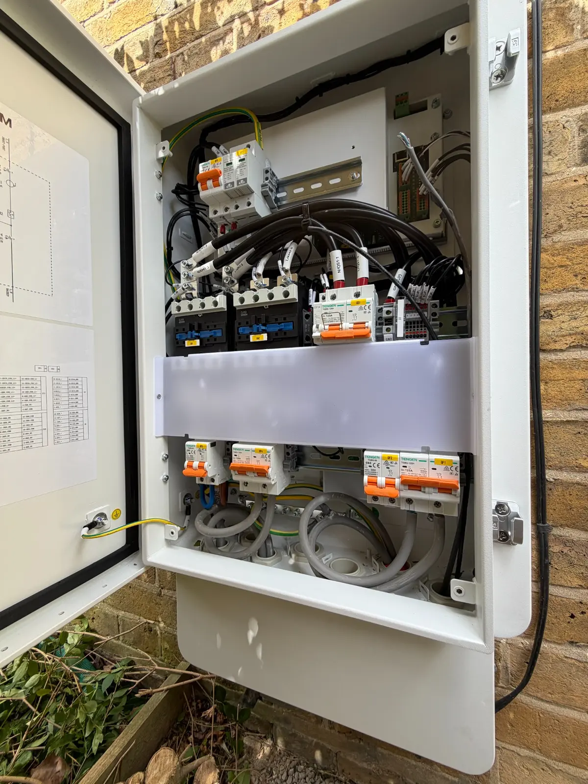 Commercial electrical services by Oaks Electrical