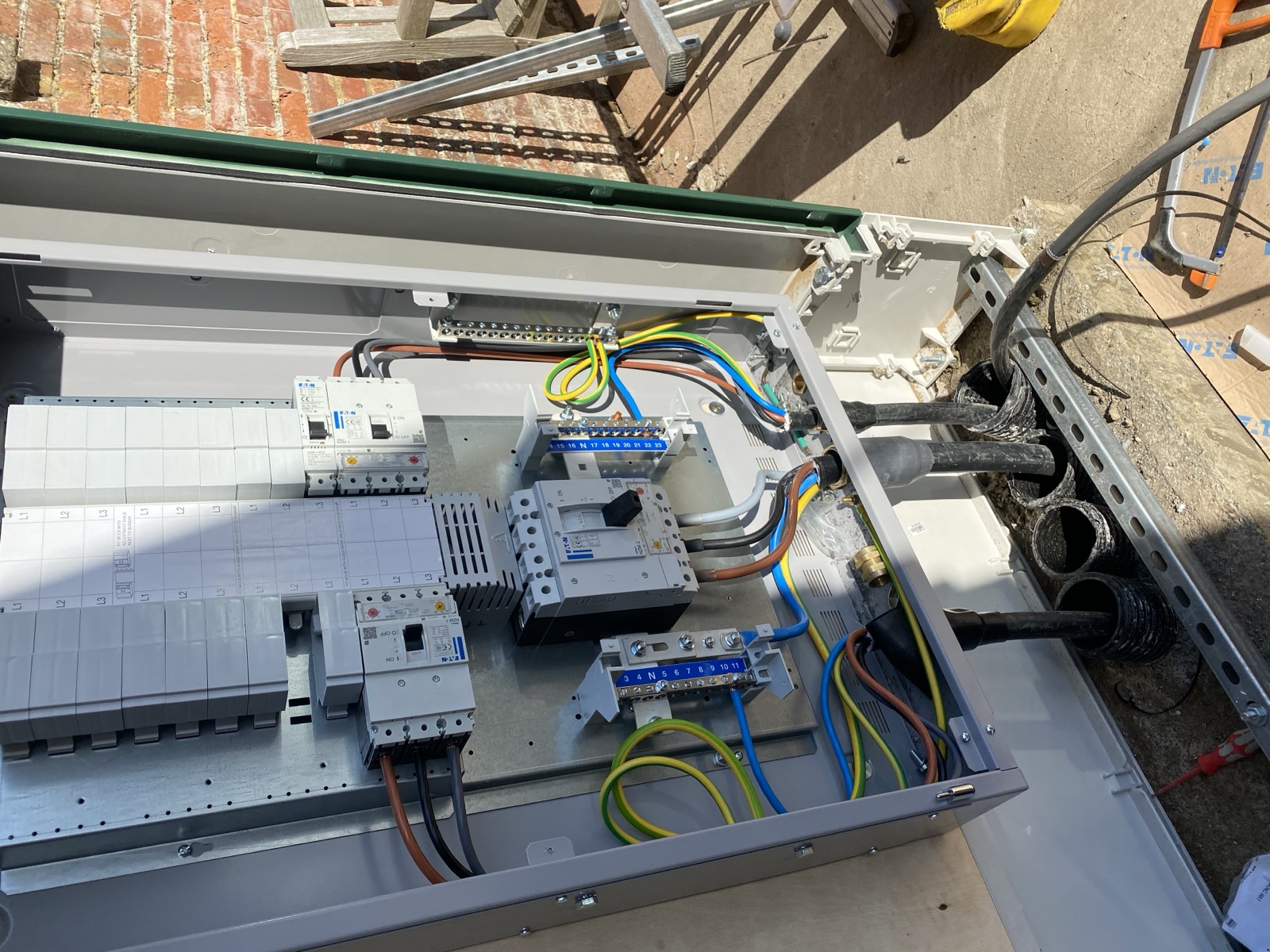 Commercial electrical services by Oaks Electrical